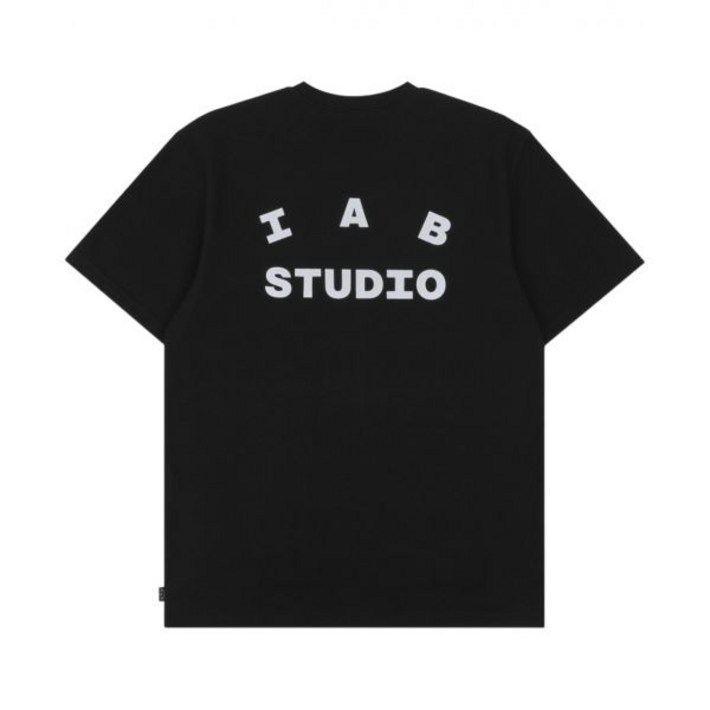 IAB Studio 아이앱 스튜디오 티셔츠 블랙 화이트