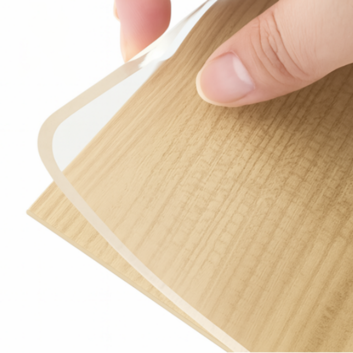 현대 식탁 투명 매트 테이블 데스크 패드 유리 대용 아스테이지 방수 식탁보 실리콘, 두께 2mm