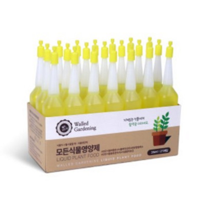 화분월드 NEW 모든 식물 영양제 앰플, 35ml, 21개