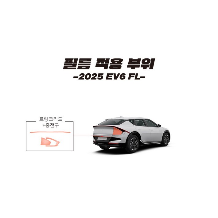 2025 기아 EV6 FL 생활보호PPF DIY 셀프 시공 패키지