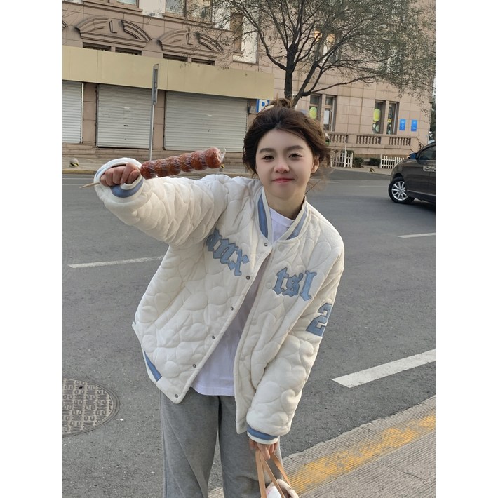 겨울 신상 야상 패딩 기모 야구 점퍼