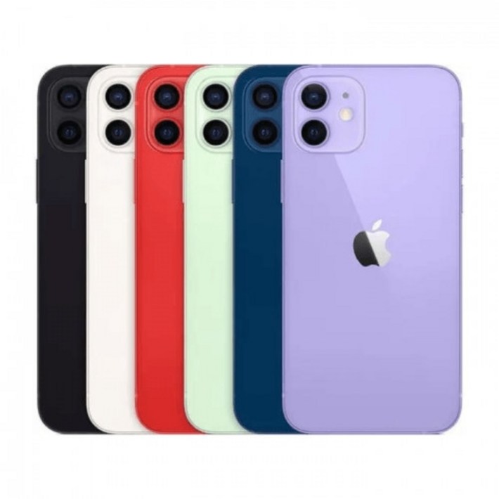 애플 아이폰 12 64GB 공기계 중고폰 자급제폰 리퍼폰 A2403, 블루, 64GB