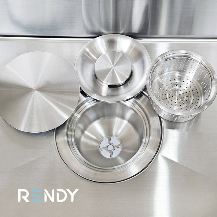 랜디 올스텐배수구 스텐 싱크대 배수구 배수관 배수통 주방 트랩 교체