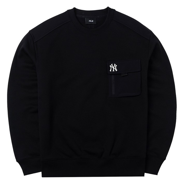 MLB 남녀 공용 스포츠 기모 맨투맨 3AMTB1246