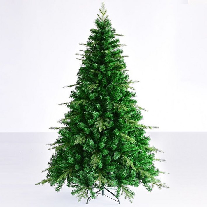 1.5m 럭셔리크리스마스 트리 1.8m 1.2m 귀여운홈 장식 패키지 선물, 1.8 미터 하이브리드 PE 자동 나무