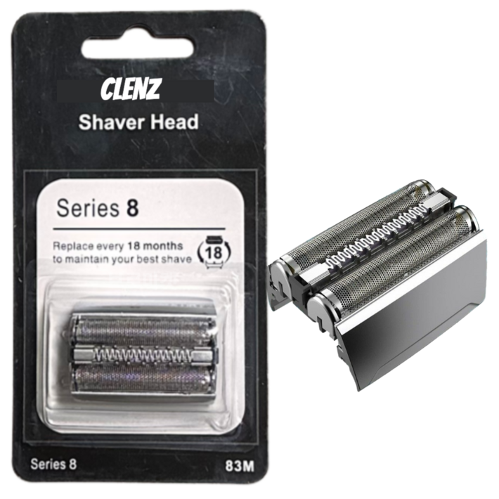 ClenZ 브라운 면도기 날망 헤드 면도날 시리즈8 83M 호환용 교체용, 1개