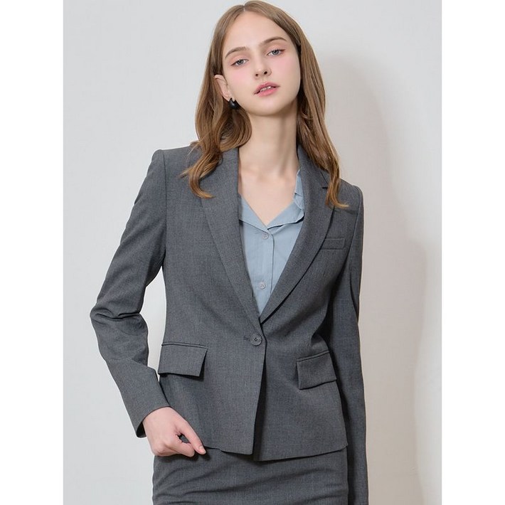 쉬즈미스 멜티드 베이직 셋업 재킷 택가격 278000원