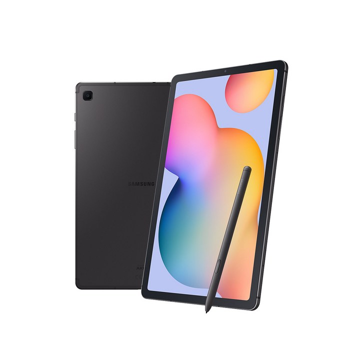 삼성전자 갤럭시탭 S6 LITE 10.4 SMP610 S펜 포함 구성품 탭  S펜  충전기  케이블  투명 젤리케이스, WiFi, 64GB, 옥스포드 그레이