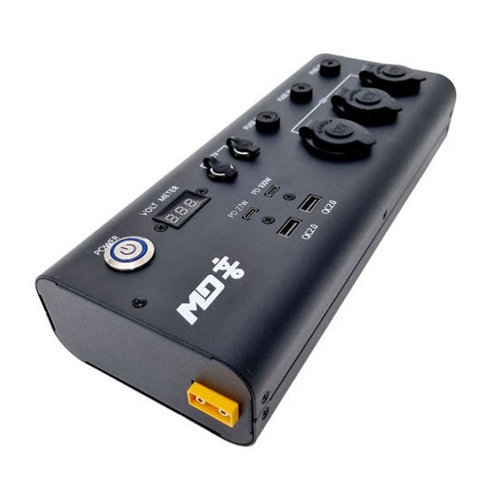MD홍엠디홍 멀티 파워탭 XT90 시거잭 USB PD 12V DC단자