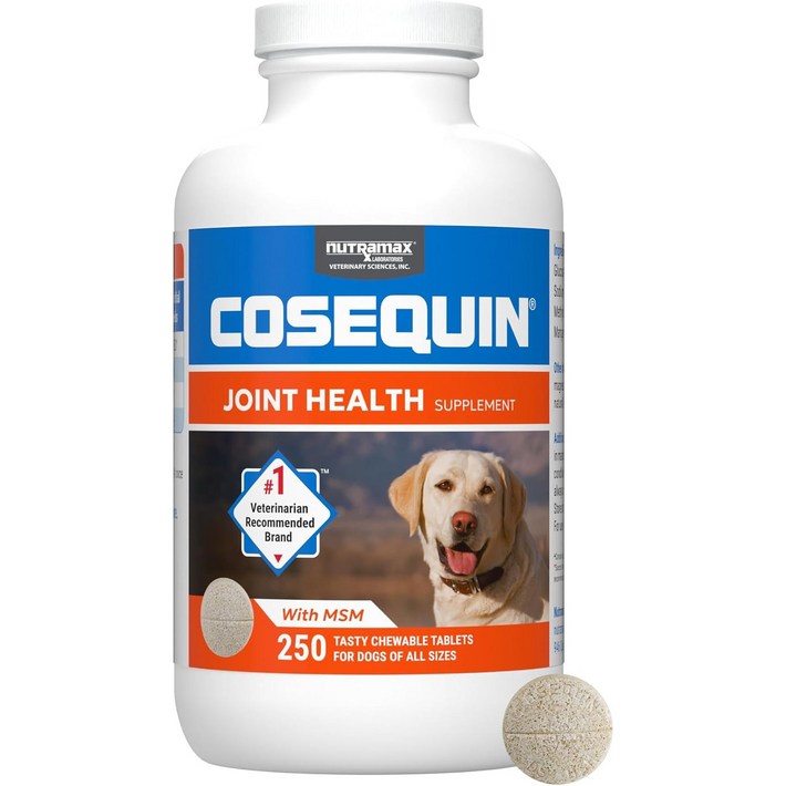 Nutramax Cosequin Maximum Strength Joint Health Supplement for Dogs  With Glucosamine, Chondroitin,