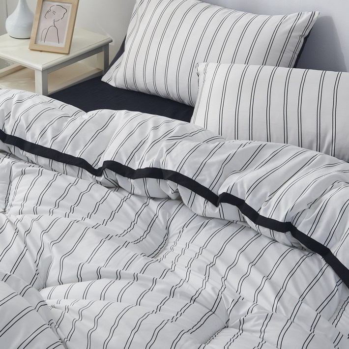 2025년 겨울 신품 한정특가NORCHA 놀차 겨울 한파용 이불 프리미엄 카스테라 워싱 옥수수솜 항균 두꺼운 이불