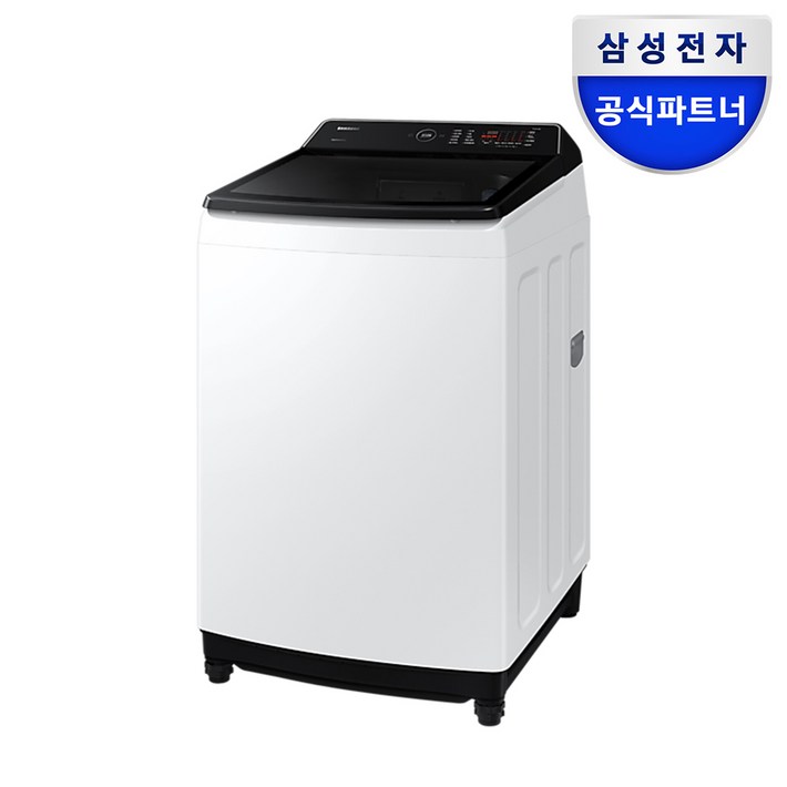 삼성전자 그랑데 통버블 세탁기 19kg WA19CG6745BW 화이트