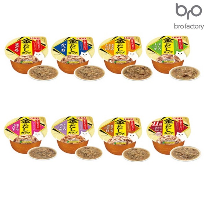 이나바 금빛육수 고양이 주식캔 70g x 24개입, 70g, 24개