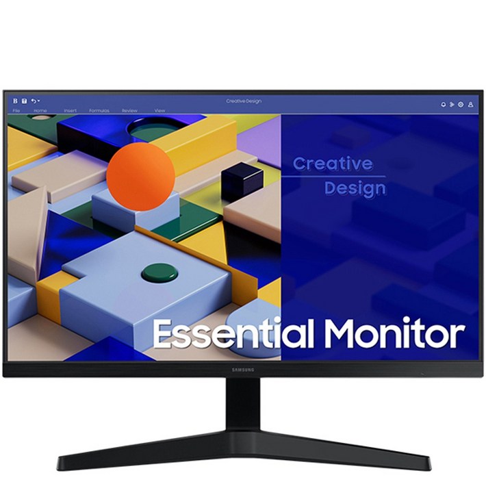 삼성전자 F27T350 베젤리스 삼성모니터 27인치 와이드 IPS FHD 75Hz LF27T350FHKXKR