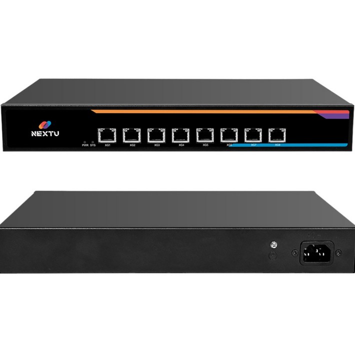 넥스트유 스라온 8포트 10기가비트 TP 미니 IGMP 스위치허브