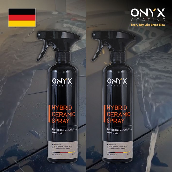 11 고광택 차량용 물 왁스 세라믹 코팅제, 2개, 500ml