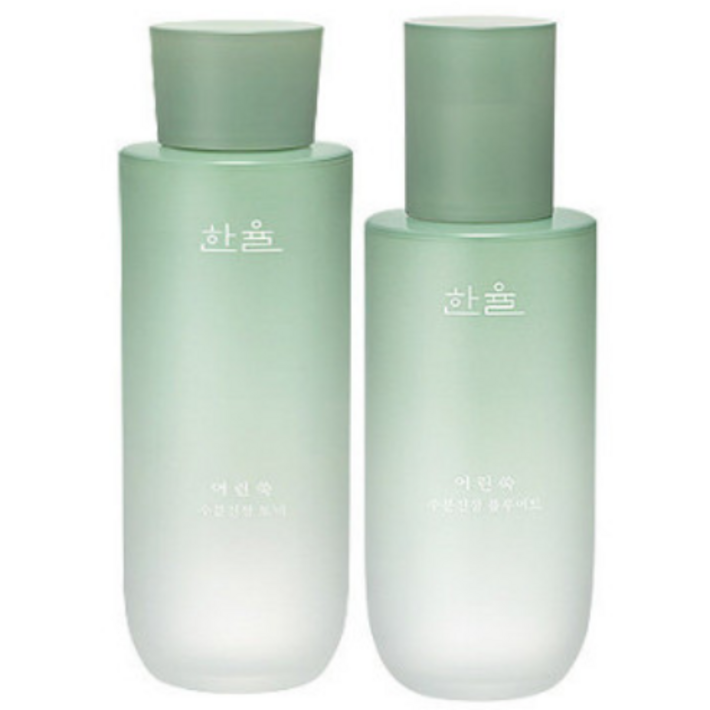 한율 어린쑥 수분 진정 기초 2종 세트, 1세트
