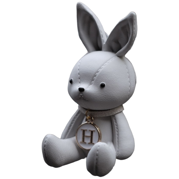 11 행사 로즈앤버니 가죽 토끼 차량용 방향제 석고방향제 디퓨저 명품 고급 오일 리필 석고방향제, 코코마드 모아젤, 2개