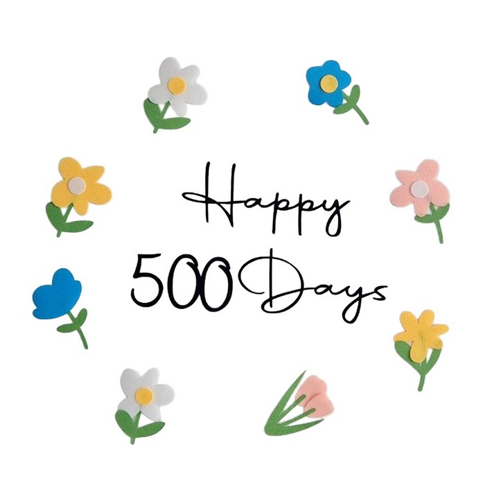 레몬스튜디오 아기 셀프촬영소품 펠트숫자 세트 기념일 촬영 성장사진