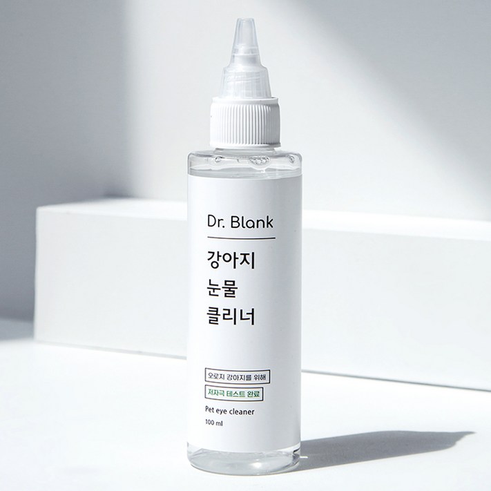 닥터블랭크 저자극 강아지 눈물 클리너, 100ml, 1개 닥터블랭크 저자극 강아지 눈물 클리너, 100ml, 1개