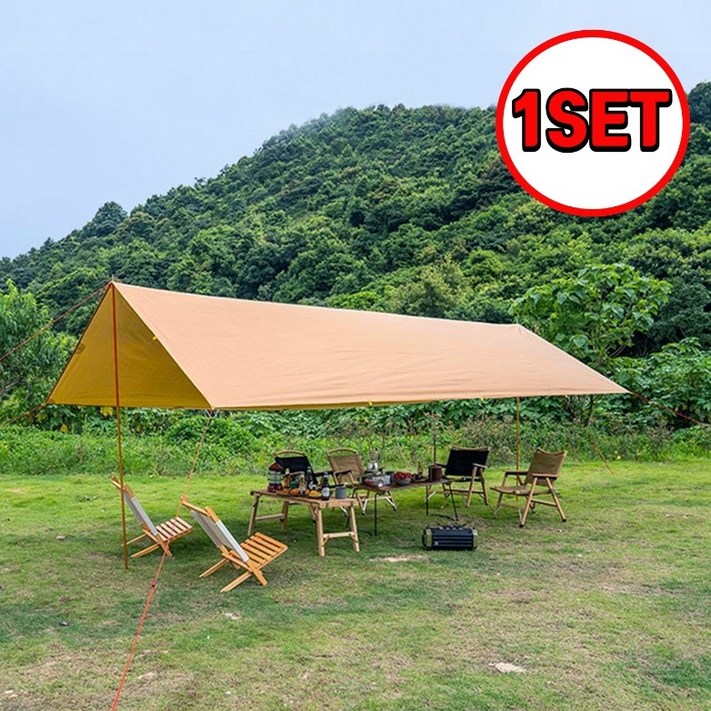 자외선 차단 오해디랩 아웃도어 캠핑 타프 그늘막