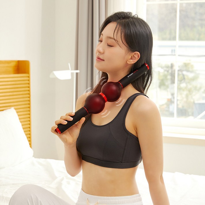 핫서클 온열 진동 림프 마사지기, 림파스틱블랙