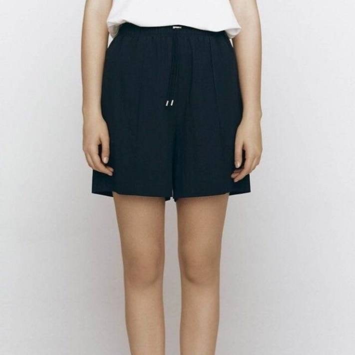 국내매장정품 지오다노 여성 바지 팬츠 여름 레이온 밴딩 반바지 405503 치마 면 카고 바텀 스포츠 스커트 캐주얼