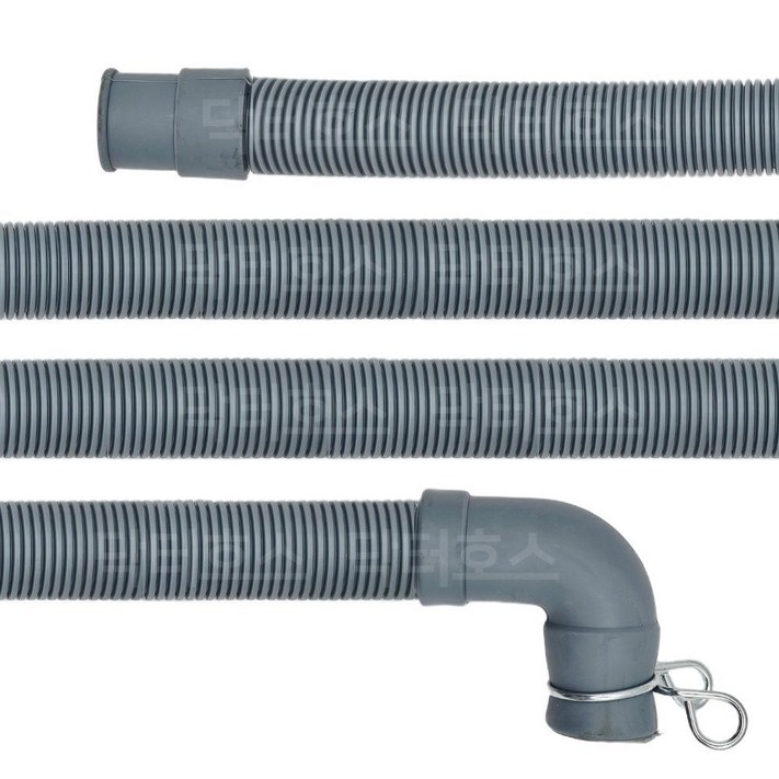 닥터호스 엘지 LG F24KDA 호환 드럼 세탁기 호스 배수 연결 연장 교체