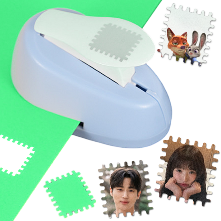 레아레아 우표 모양 펀칭기