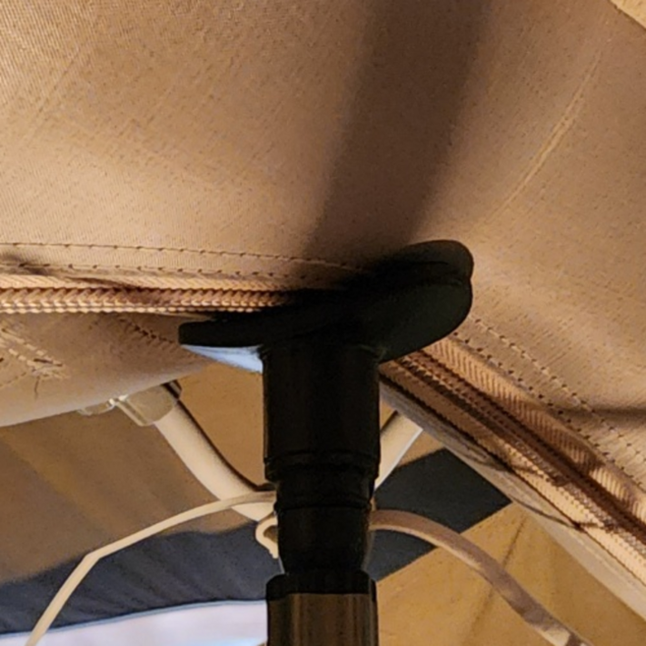 에어빔 텐트 폴대 받침대 겨울 장박 지지대 4종 무너짐 방지 내경 8mm