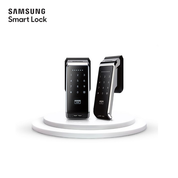 삼성 SHSP510 SHS6601 무타공 푸시풀도어락 번호키 설치 삼성 SHSP510 SHS6601 무타공 푸시풀도어락 번호키 설치