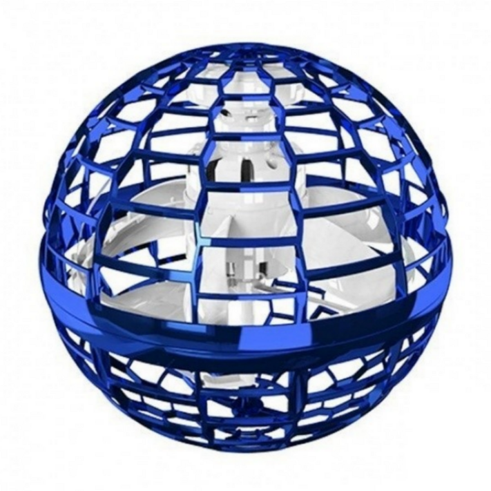 혼자서도 잘 놀아날아라 뱅뱅볼 플라잉 스피너 부메랑볼,KC정품인증 장난감, 블루, 1개