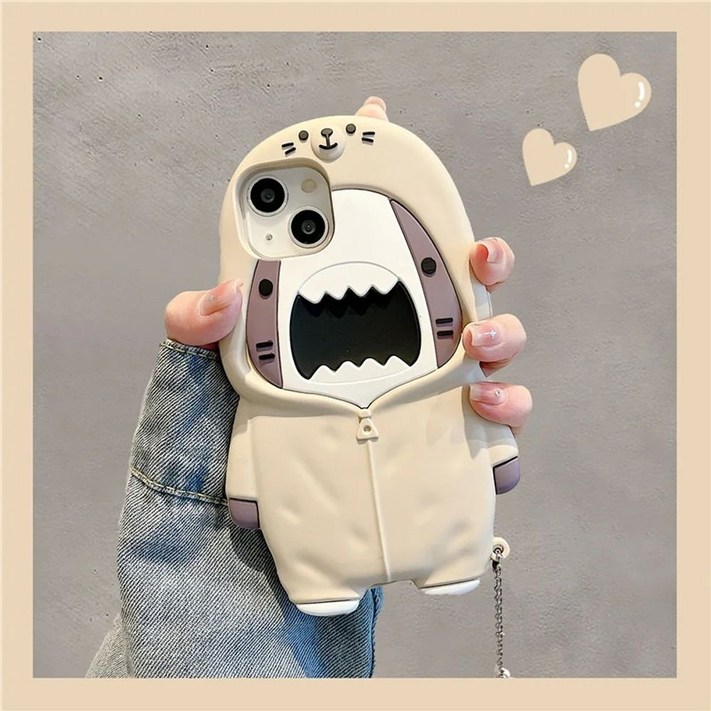 갤럭시 s25 s24 s20 a시리즈 s23 후드티 실리콘 노트20 s22 상어 스트랩 케