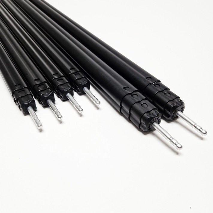 캠핑 듀랄루민 타프 슬라이드 폴대 280cm 2개전용가방