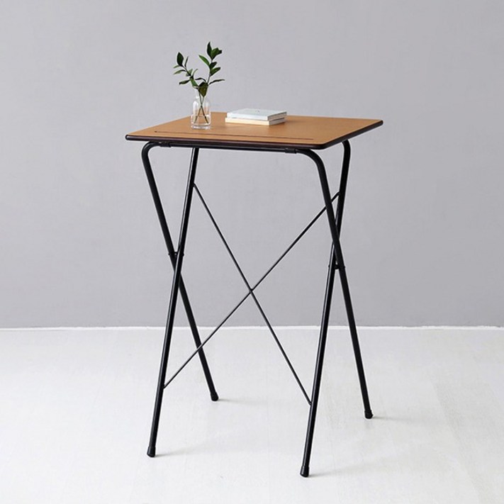 마켓비 GOSI 스탠딩 접이식테이블 60 SM2200B, 라이트브라운 4702.2620