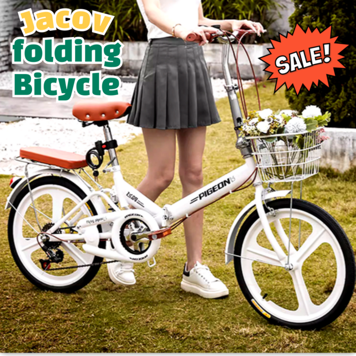 자코브 초경량 접이식 자전거 미니벨로 여성용 20인치 출퇴근 클래식 미니 8020403048