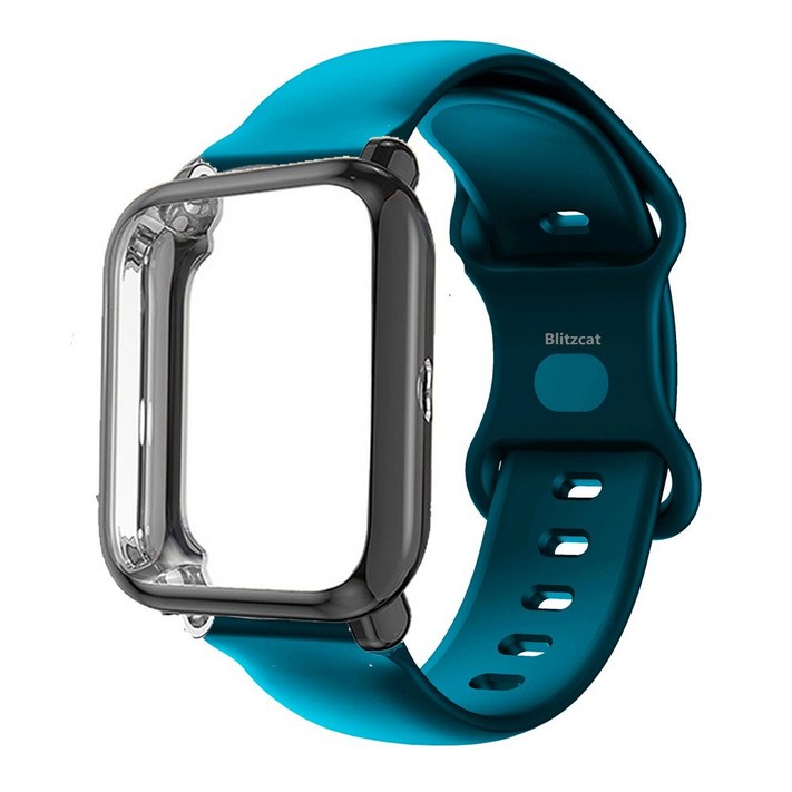 AMAZFIT GTS 4 3 2E MINI BIP U PRO SMARTWATCH 실리콘 밴드 팔찌  케이스 PC 보호 프레임 범퍼 커버 쉘용 2IN