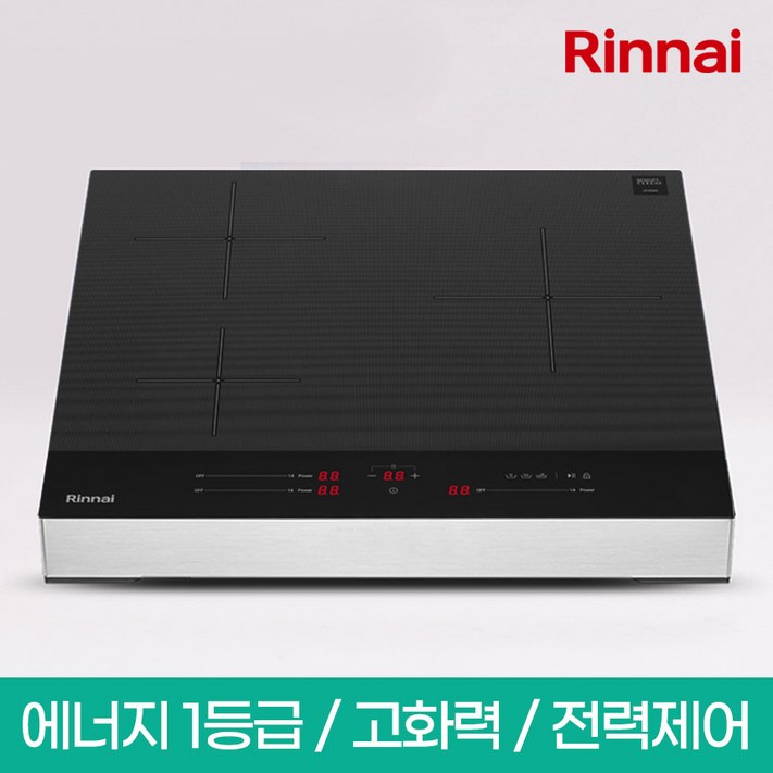 린나이 1등급 3구 인덕션 프리스탠딩 전기레인지 전기렌지 IHM16BS 자가설치택배발송