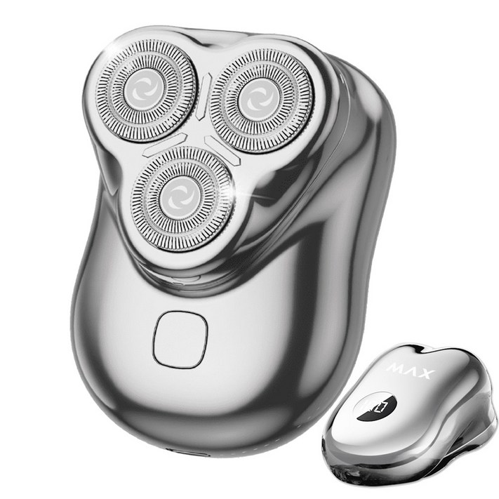  작지만 강하다 여행용 맥스 하이웨이 면도기  남성 초소형 전기 면도기 3헤드 방수 휴대용