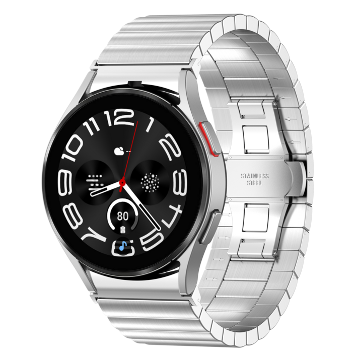 갤럭시워치 7 6 5 4 메탈 스트랩 나비 버클 40 44 43 47 클래식 프로