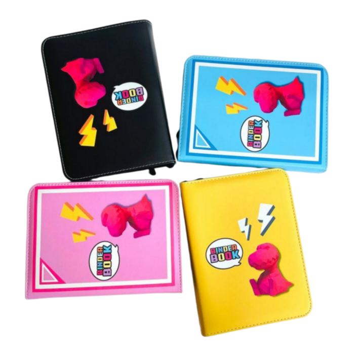 용용 보관앨범 띠부띠부씰 360장수납가능 속지20장포함 스티커북, 용용핑크M