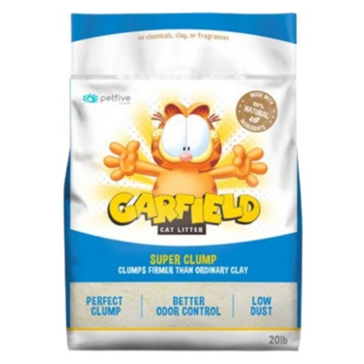 가필드 Blue 고양이 모래