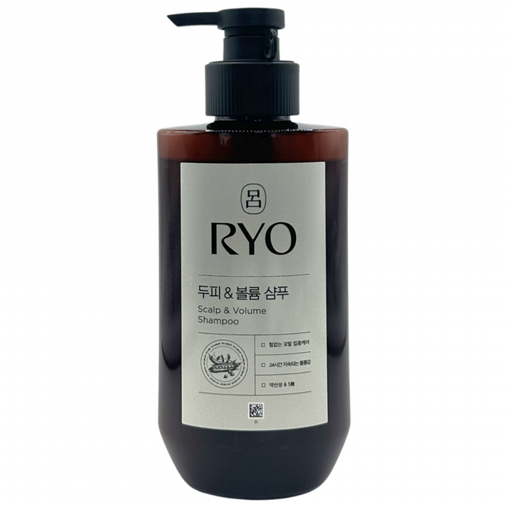 려 흑운 모근강화 볼륨케어 샴푸