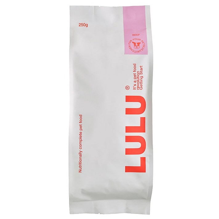 로켓프레시 룰루키친 룰루 비프 강아지 화식사료 냉동, 소고기, 250g, 1개