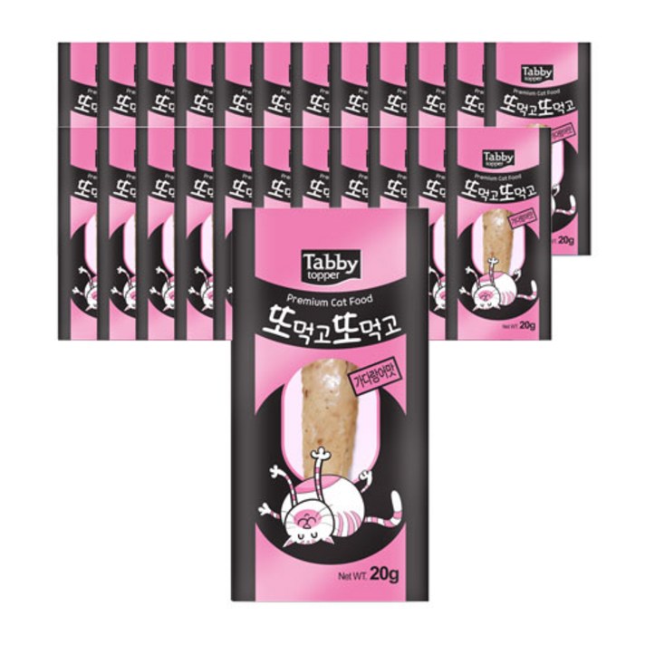 테비 또먹고또먹고 고양이 간식 20g