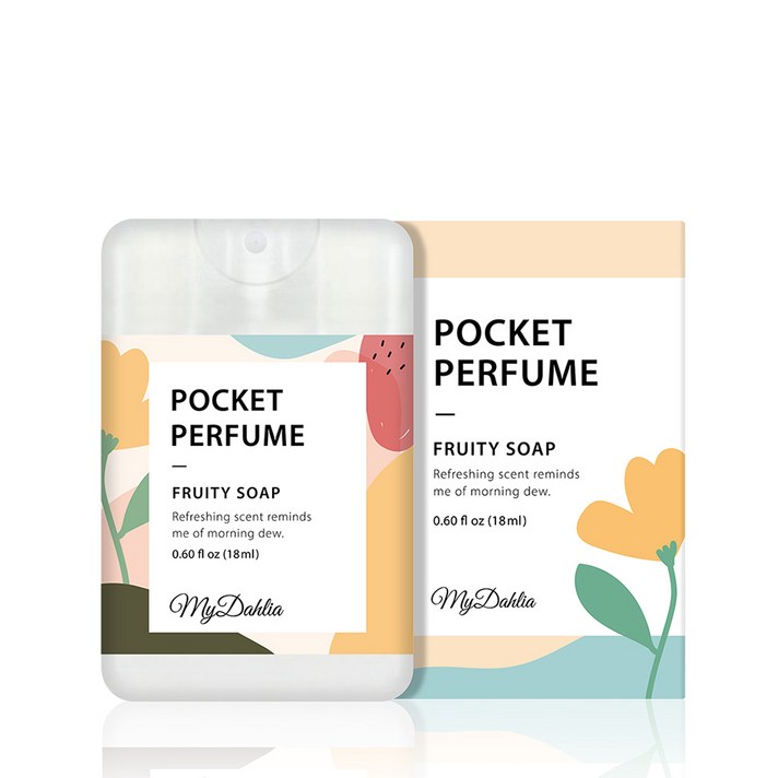 마이달리아 패브릭 포켓퍼퓸, 1개, 18ml, 프루티솝