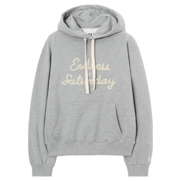 세터 남녀공용 엔들리스 세터데이 면 후드 티셔츠