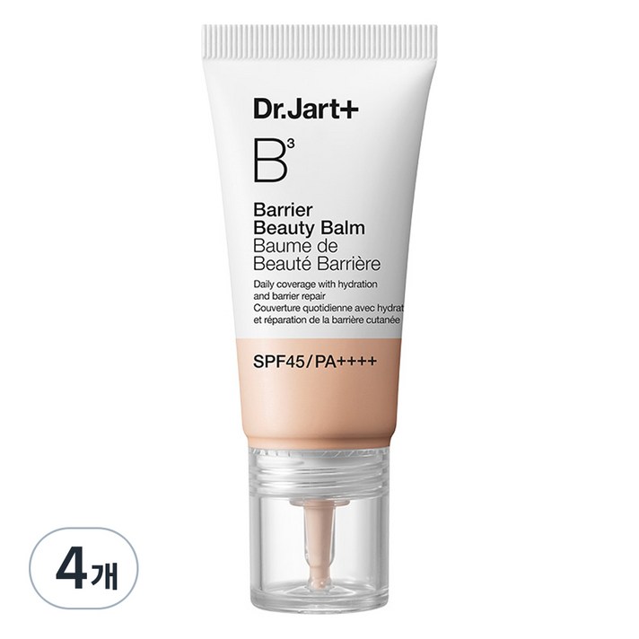 닥터자르트 더메이크업 베리어 뷰티밤 30ml SPF45 PA, 01 라이트, 30ml, 4개 닥터자르트 더메이크업 베리어 뷰티밤 30ml SPF45 PA, 01 라이트, 30ml, 4개