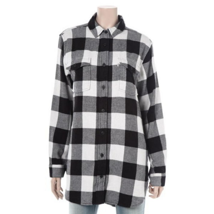 A리바이스 여성 롱 체크 셔츠 193850000DJ 878257