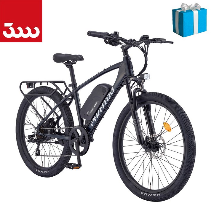 삼천리자전거 베스트샵 삼천리 2025 26 팬텀HX 운동용 출퇴근 입문용 MTB 전기자전거 100 완조립  사은품 증정